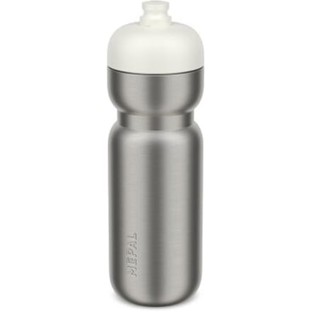 Mepal RVS bidon pull Sport - 800 ml - Pak. open en drink - Lichtgewicht RVS - Vaatwasmachinebestendig - Drinkflessen - Ceramic white