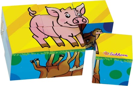 Eichhorn 4003046054811 puzzel Blokpuzzel 6 stuk(s)