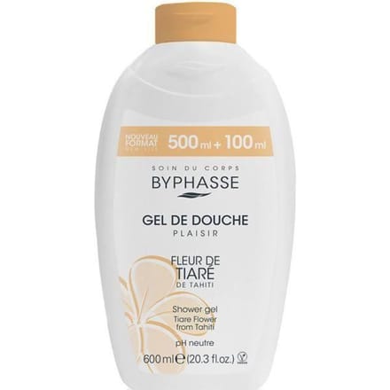 Douchegel Byphasse Plaisir Gardenia 600 ml
