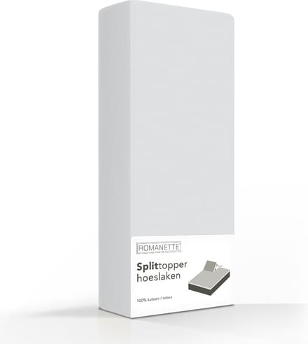Luxe Splittopper Katoen