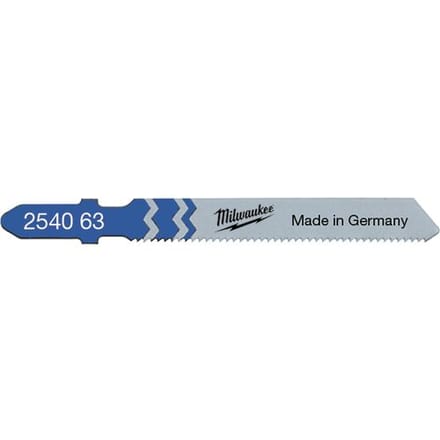 Milwaukee 4932254063 / T 118 A HSS Decoupeerzaagblad - Dun metaal (5st) - T 118 A
