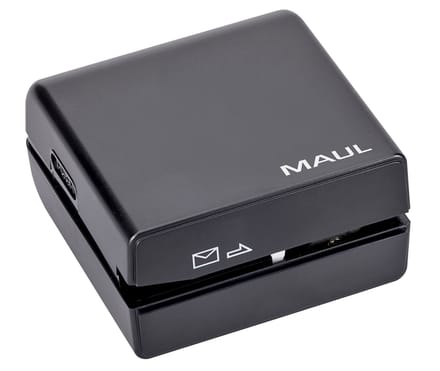 Briefopener maul electrisch incl 4 batterijen 74x70x40mm blister