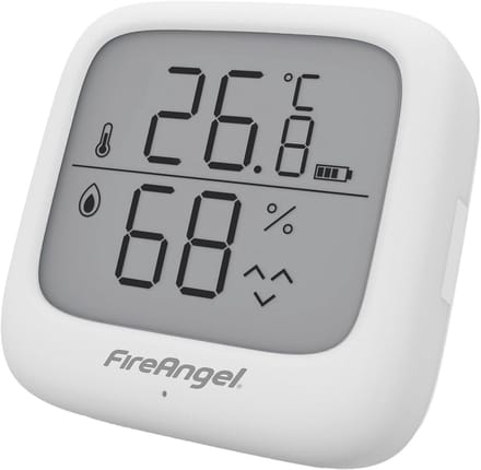 Temperatuur- en Vochtigheidsensor met LCD Scherm - Batterijvoeding voor Thuis, Slaapkamer en Kinderen