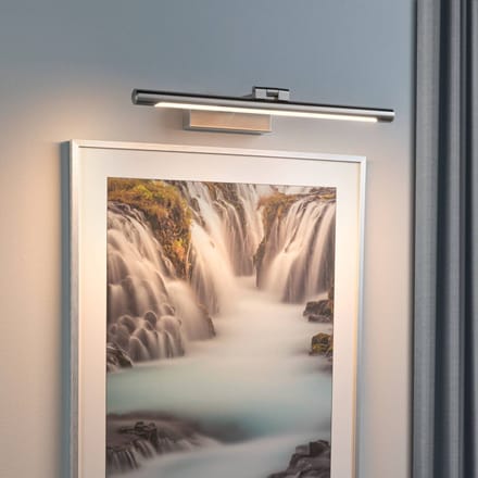 Paulmann Mingo LED schilderij verlichting 41,5 cm aluminium, berken.