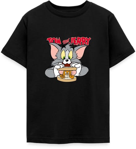 Tom En Jerry Sandwich Muis Broodje T-Shirt Tiener