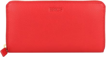 Bric's Marmolada Portemonnee RFID Leer 18,5 cm - Dames - Horizontaal - rosso