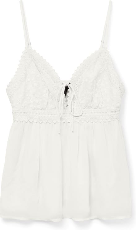 VERO MODA - VMDINA DETAIL SINGLET WVN EXP GA SB2 - Dames - Blouses