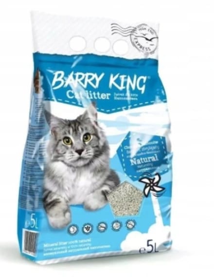 Barry King - Kattengrit - 100% Bentoniet - 5L - Zonder Geur