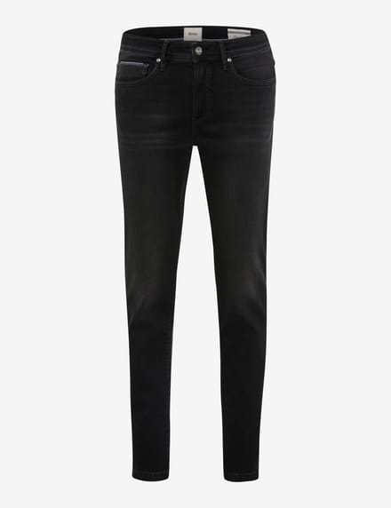 Brax Heren Jeans  Style CHRIS GREY HURRICANE USED, denim donkergrijs, maat 40/34