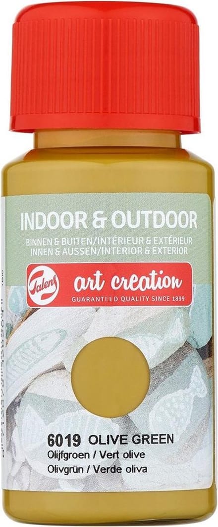 Talens Art creation indoor & outdoor 50mL 6019 Olijfgroen