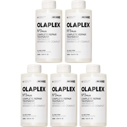 5x  Olaplex No.3Plus Complete Repair Treatment 250ml