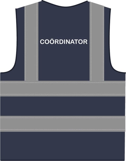 Coördinator hesje RWS marineblauw
