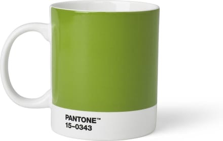 Pantone Koffiebeker - Bone China - 375 ml - Green 15-0343