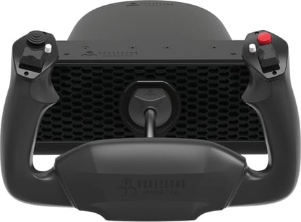 Honeycomb Alpha Flight Controls Lite Yoke & Switch Panel - Vluchtbesturing - PC/Mac - Zwart