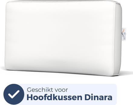 Best Life Kussensloop Dinara - Verkoelend - Beddengoed - Wit