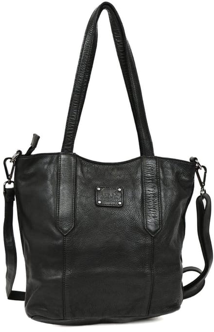 Bear Design Liz Leren Shopper - Zwart