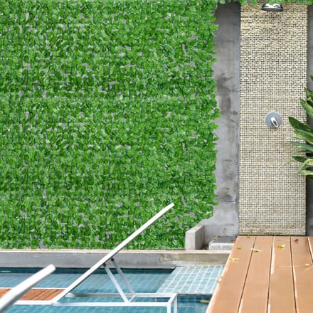 Outsunny Kunstmatige heg privacy hedge patio wanddecoratie