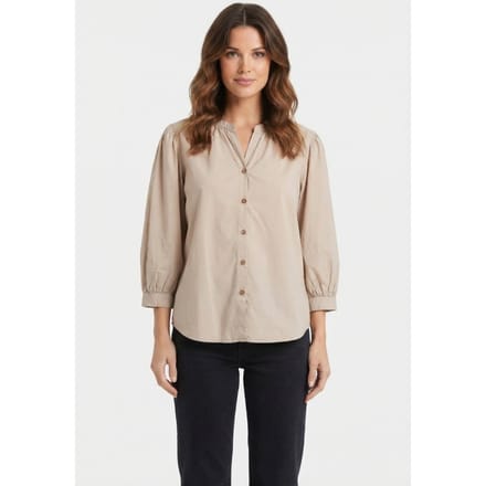 Knitted Koby Blouse Sand Taglia: S | Magliette intime Outlet | Donna | Marrone
