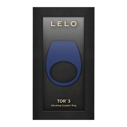 LELO TOR 3 – Vibrerende Ring – App-Gestuurd – 8 Genotsinstellingen – Base Blue