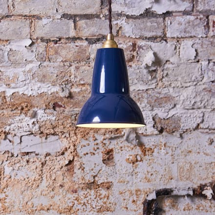 Anglepoise Original 1227 Messing Hanglamp/Inkt Blauw