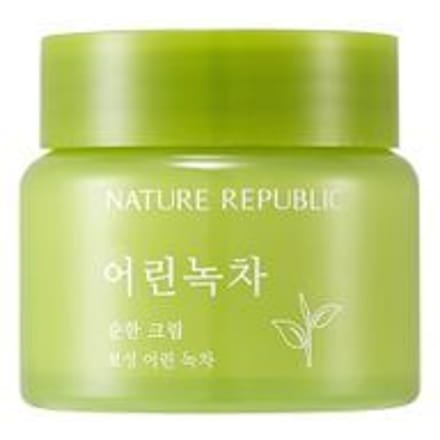 Nature Republic Mild Groene Thee Crème 55ml green
