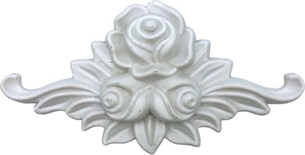 Lavandoux - Decoratieve Meubel Applicaties - Rosette - Rubber - 4 stuks