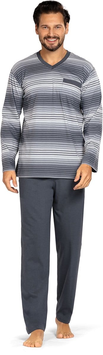 Heren Pyjama New Orleans Graphite