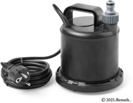 Ultra Zero vlakzuigende dompelpomp - merk: SICCE - 3000 l/h - vlakzuigpomp tot 2mm