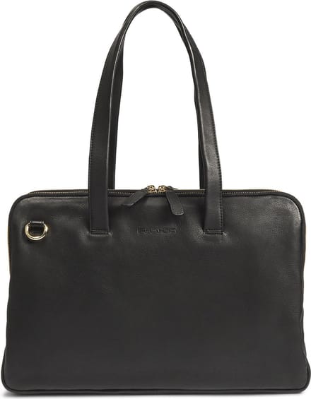 Plevier Hearst damestas 16 inch zwart.