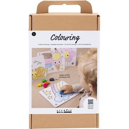 Creatieve set kleuren "Tekenbord"
