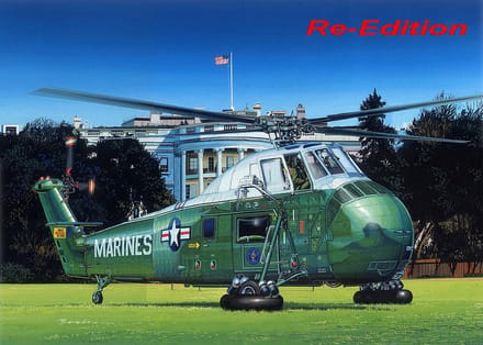 Trumpeter Modelbouwpakket Marine One Heli - Gedetailleerd plastic model - 02885