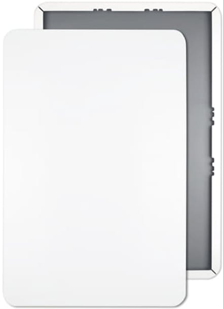 Parkeerbord 60x40 cm - blanco