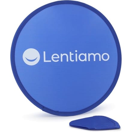 Opvouwbare frisbee met zakje Lentiamo