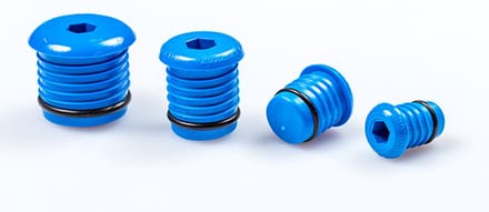 Diamond Afpersplug – 16 mm – Blauw