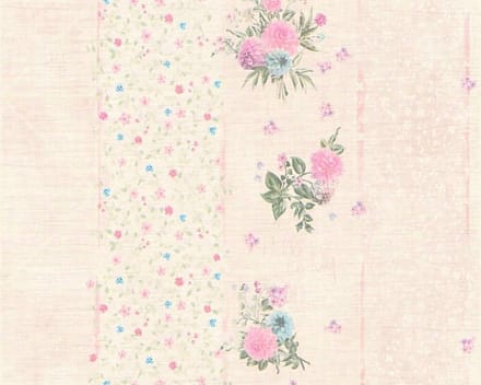 ROMANTISCHE BLOEMEN BEHANG - Meerkleurig Roze - AS Creation DJOOZ 2