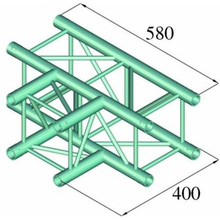 Alutruss DQ4-PAT35 T-Stuk