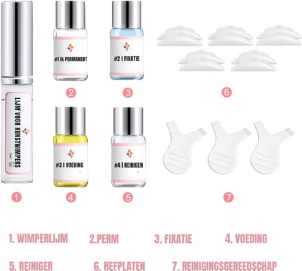 REN® Wimperlifting set - Wimperlift - Wimpers - Roze - 25cm x 15cm x 10cm