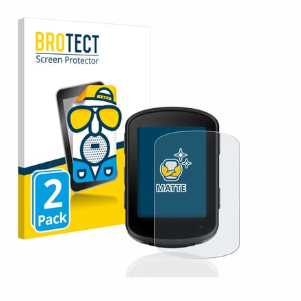 BROTECT - Screenprotector voor Garmin Edge 540 - Folie Beschermfolie matte 2 Stuks