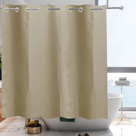 Waterdicht Douchegordijn 180 x 200 cm - Haakloos Textiel voor Zware Belastingen