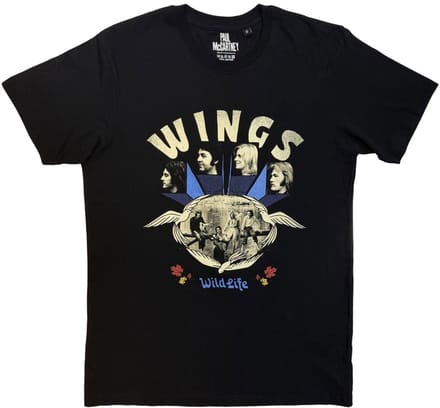Paul McCartney - Wildlife Heren Tshirt - L - Zwart