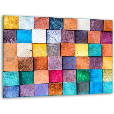TMK ArtDeko - Snijplank - Glas - 40x30 cm - Mozaïek Ontwerp