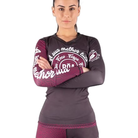 Dames-Rashguard Boa Fightwear A Sua Melhor Luta
