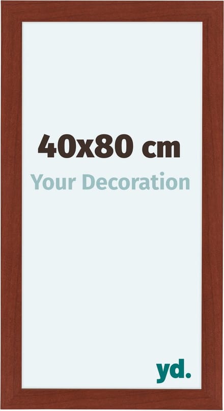 Your Decoration - Fotolijst 40x80 cm - MDF - Kersen - Como