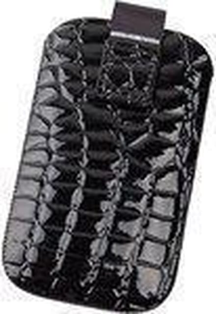 Dolce Vita Universele Pouch Croco Look Zwart
