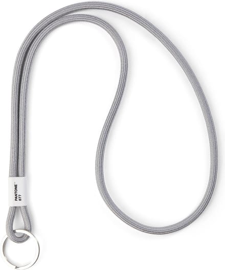 Copenhagen Design - Sleutelhanger Groot - Silver 877 - Zilver - Nylon