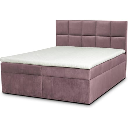 Boxspring Faro met opbergruimte velvet | Ropez