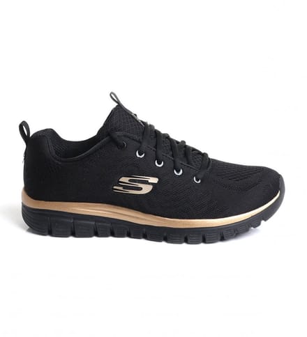 Skechers Graceful Get Connected sneakers zwart