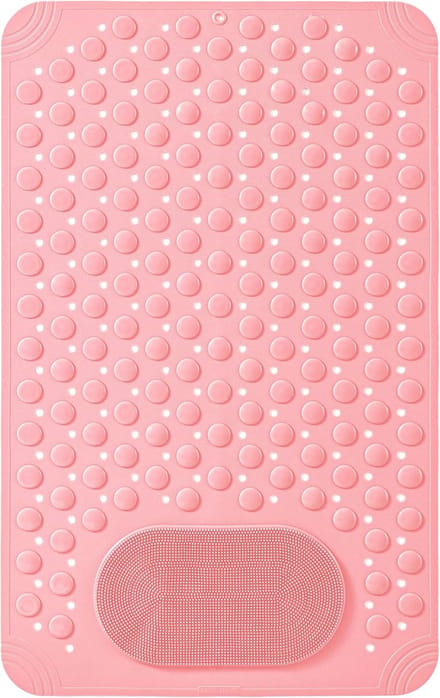 Antislip Douchemat 70x36 cm - Comfortabele Badmat met Voetmassage en Zuignappen