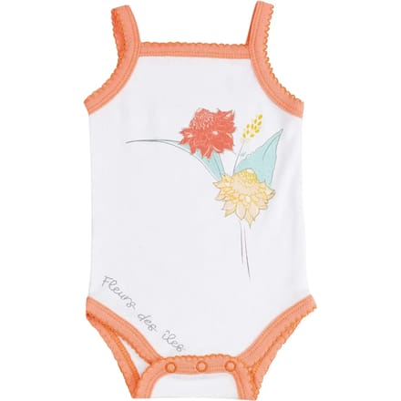 Babykleed met schouderbandjes Trois Kilos Sept Fleur Des Iles