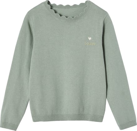 Vertbaudet Trui Basics - meisjes - effen